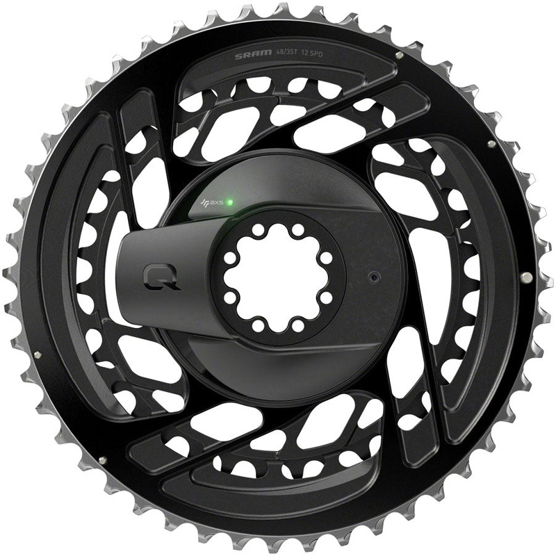 SRAM Force AXS 2x Power Meter Chainring Kit – 48/35t, 2×12-Speed, 8-Bolt, Direct Mount, Black, D2