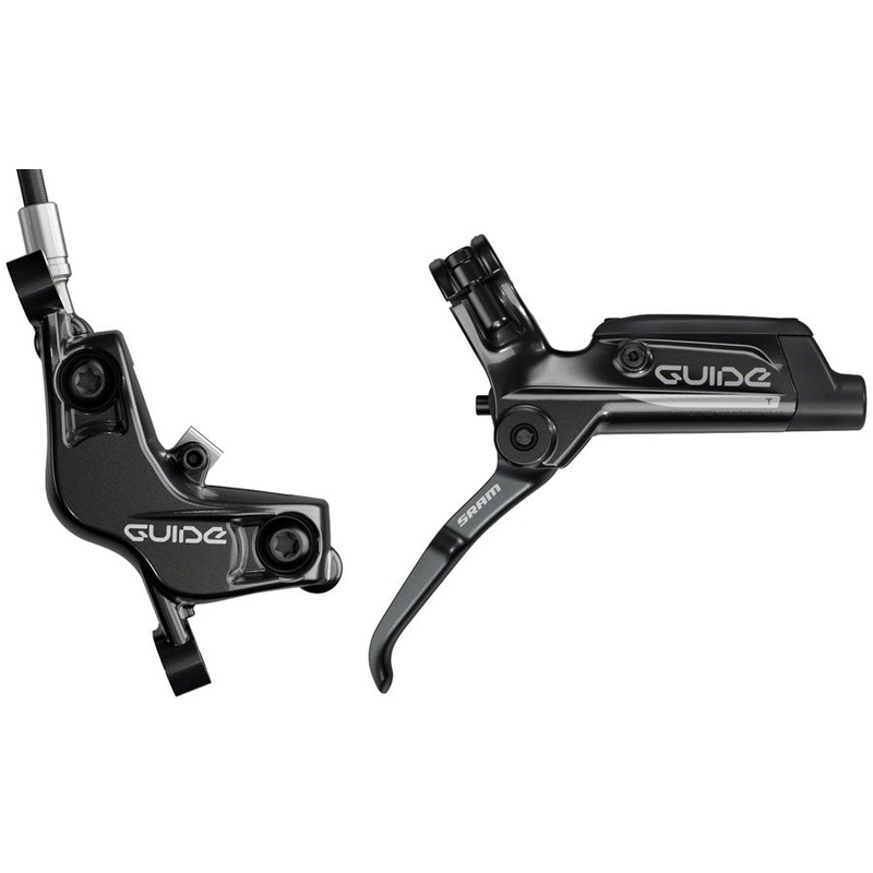 SRAM Guide T Disc Brake and Lever – Front Hydraulic Post Mount Black A1