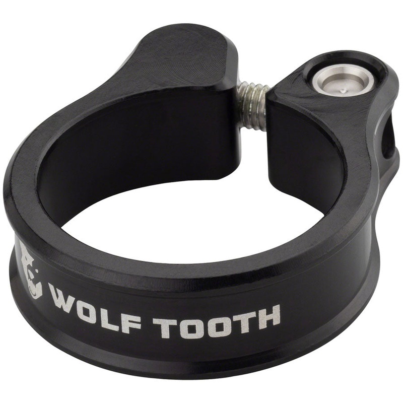 Wolf Tooth Seatpost Clamp – 28.6mm, Black