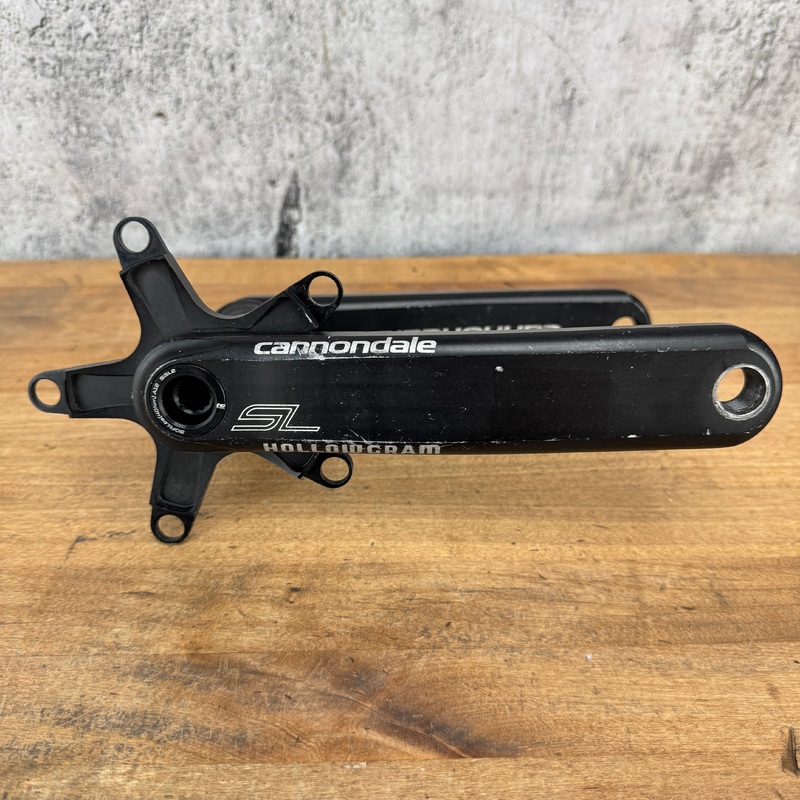 Cannondale Hollowgram SL 175mm Alloy Crankset Crank Arms 30mm Spindle + Spider