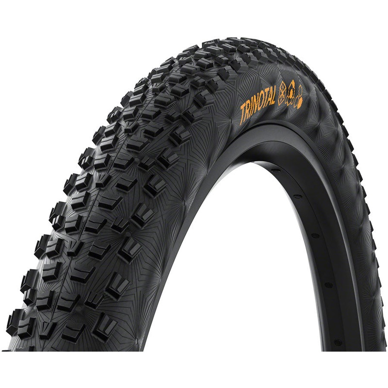 Continental Trinotal Tire – 29 x 2.20 Tubeless Folding BLK Grip Trail Casing E25