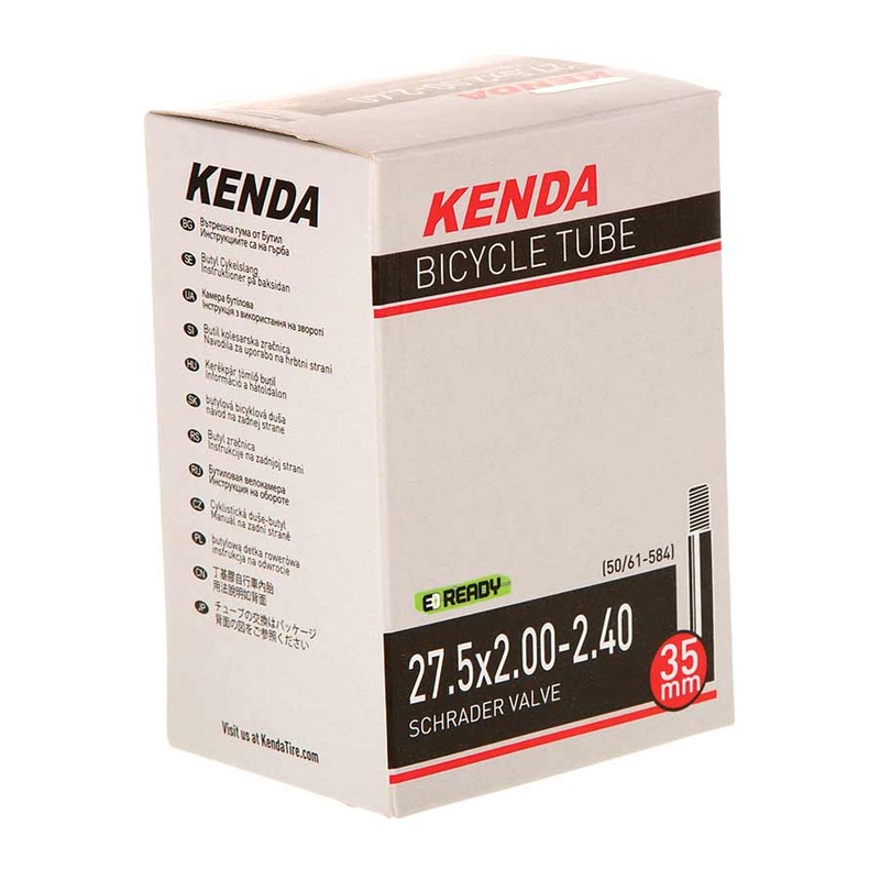 Kenda Schrader Tube Schrader, Length: 35mm, 27.5”, 2.00-2.40
