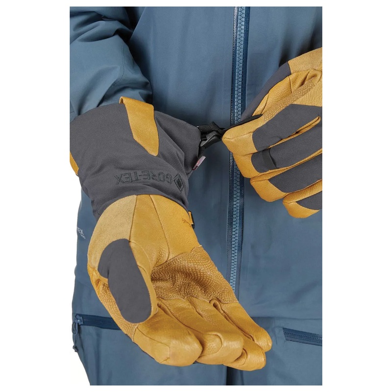 Rab Guide 2 GTX Gloves – Steel, Size Medium