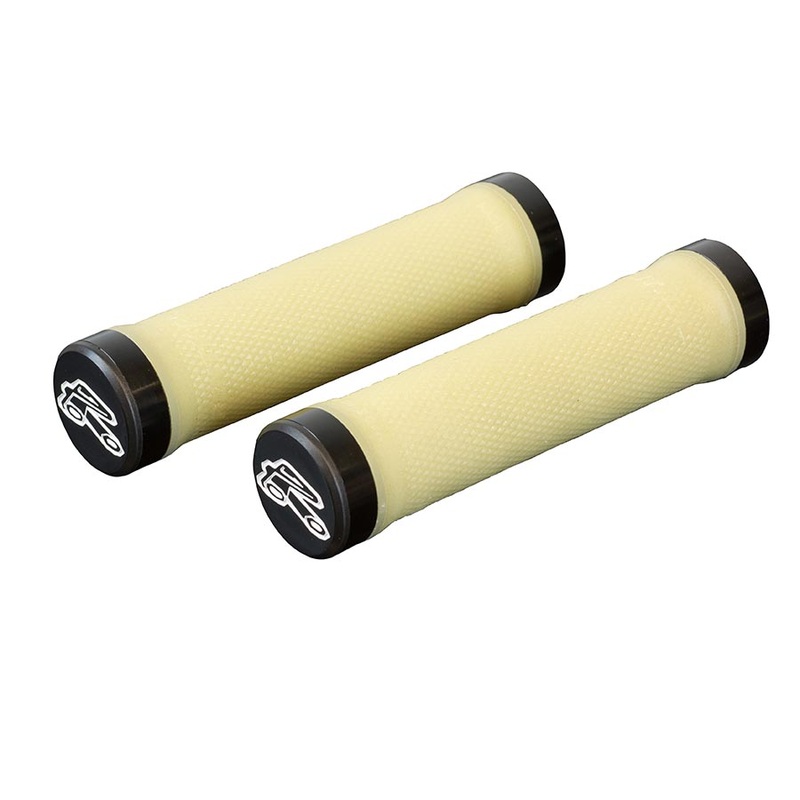 Renthal Lock On Grips – Off White Lock-On