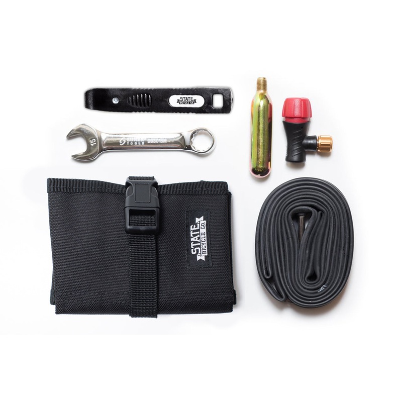 State Bicycle Co. – Bike Roll / Pouch + Flat Tire Tool Set Bundle