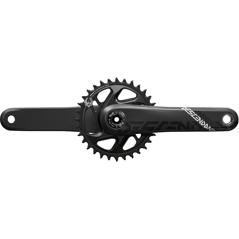 TruVativ Descendant Carbon Eagle Boost Crankset – 170mm, 12-Speed, 32t, Direct Mount, DUB Spindle Interface, Black