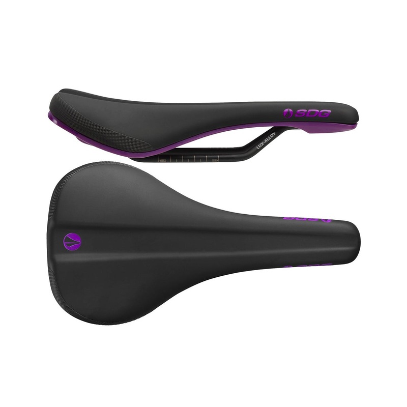 SDG Bel Air V3 Lux Alloy Rail Saddle – Purple