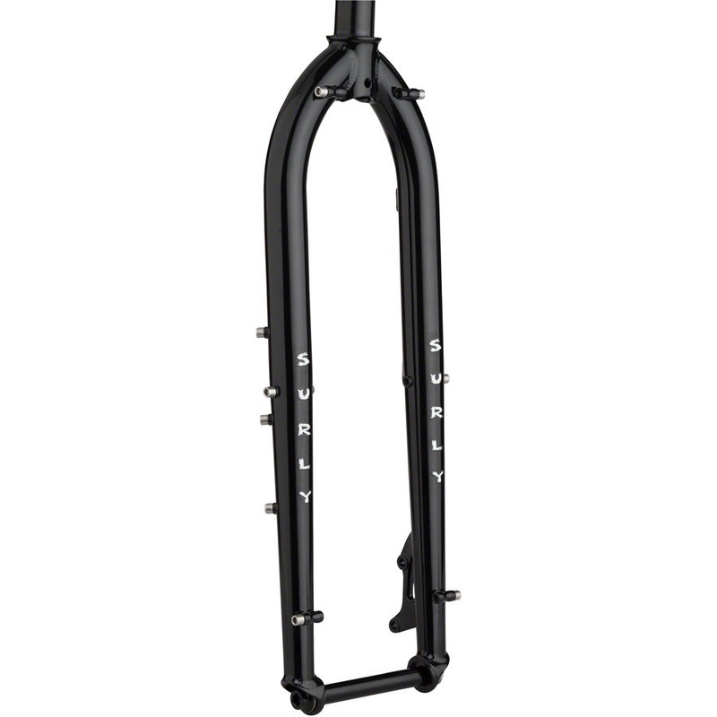 Surly Krampus 29″ 110×15 Thru Axle Fork 1-1/8″ Straight Steerer Black