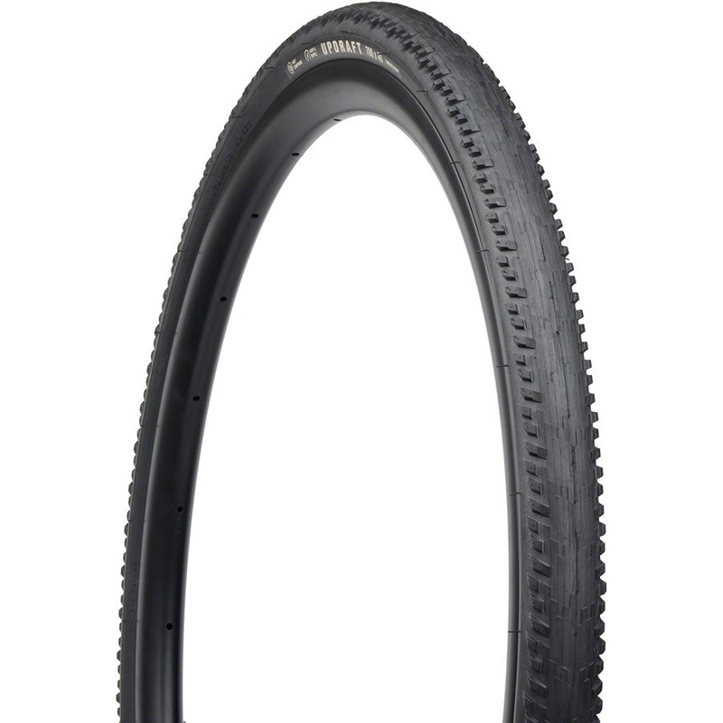Teravail Updraft Tire – 700 x 40 Tubeless Folding BLK Light Supple Fast Compound