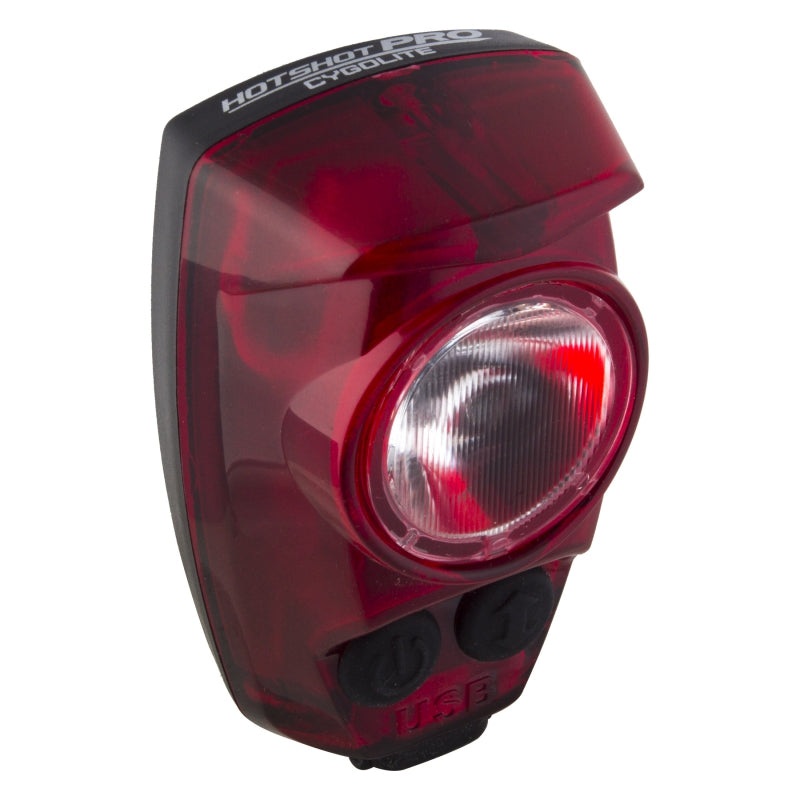 Cygolite Hotshot Pro 200 USB Rechargeable Tail Light – 200 Lumens