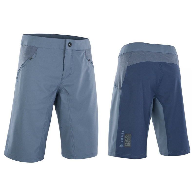 ION Traze X MTB Short – Womens – Storm Blue – 2021