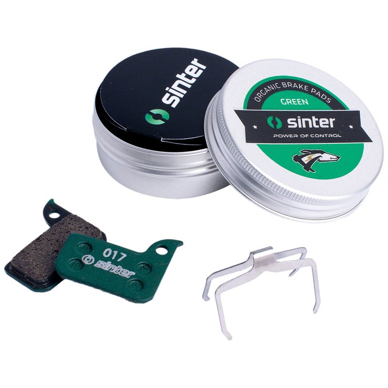 Sinter Green s2032 Compound Organic Disc Brake Pads – SRAM Sinter Type 017 One Pair