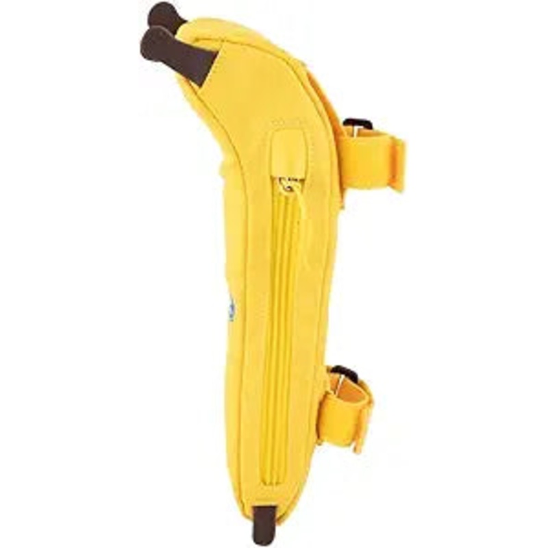 Snack! Banana Hammock Saddle Bag Yellow Hook & Loop Straps