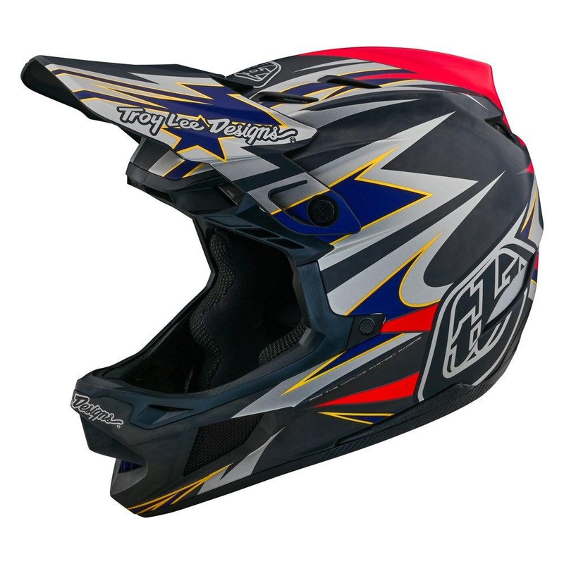 TLD D4 Carbon AS Helmet W/MIPS Inferno Grey