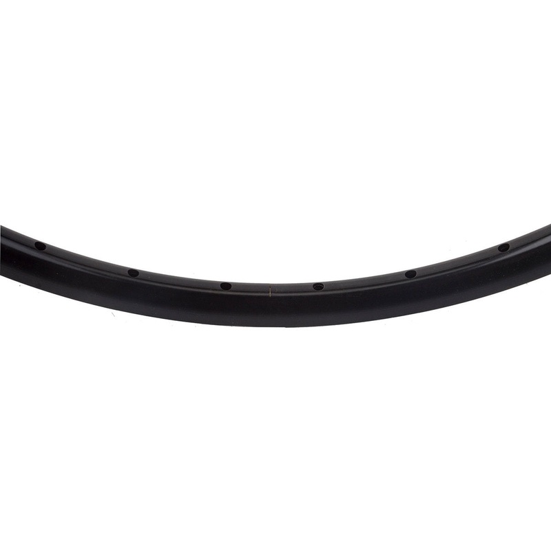 18″ Sun 17A Tubular rim Black Double Wall Aluminum – 32h – Sew-up
