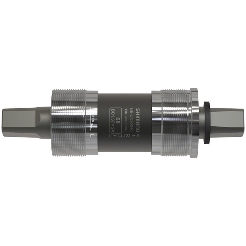 Shimano BB-UN300-K Bottom Bracket – English 68 x 127.5mm Spindle Square Taper JIS For Chain Case