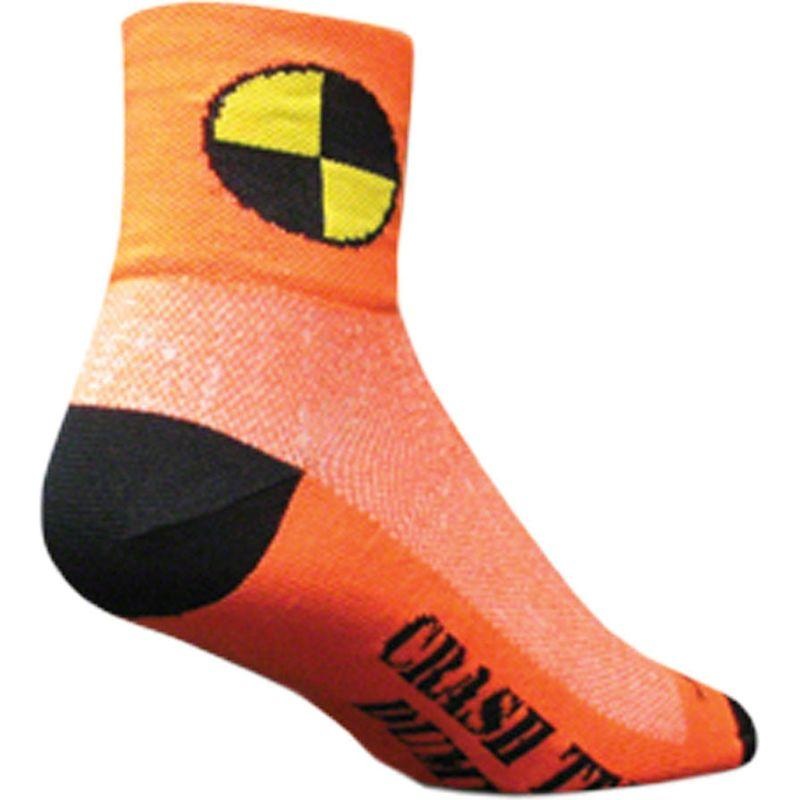 SockGuy Classic Crash Socks – 3 Orange Large/X-Large
