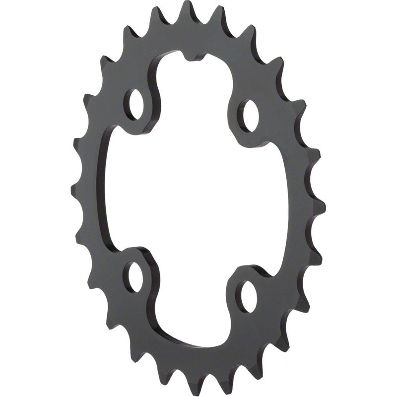 TruVativ/SRAM Chainring 24t 64 BCD 8/9/10/11-Speed Aluminum Blk Mountain Bike