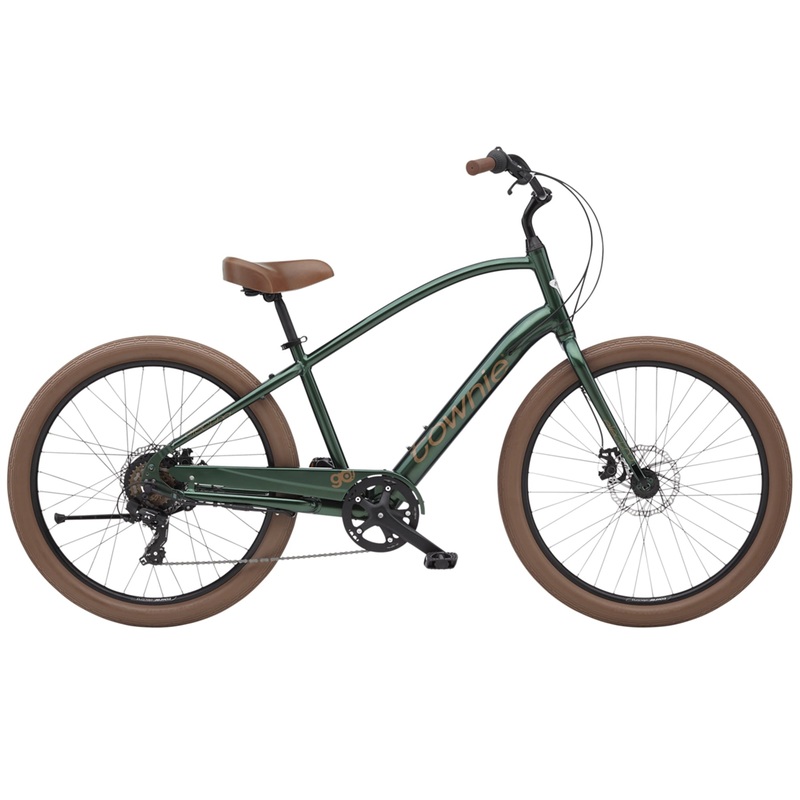 Electra Townie Go! 7D Step-Over – Evergreen Metallic – 2024