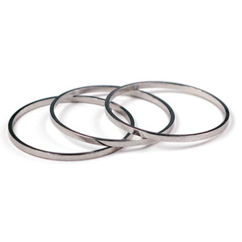 Wmfg F/W,Bb Spacer,2.0Mm 10/Bag Freewheel/Bottom Bracket Spacer Wheels Mfg. Bottombrac
