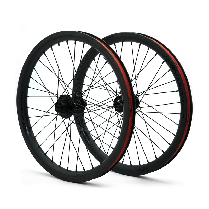 Answer Holeshot Pro Carbon BMX Wheelset-36H-20×1.75″