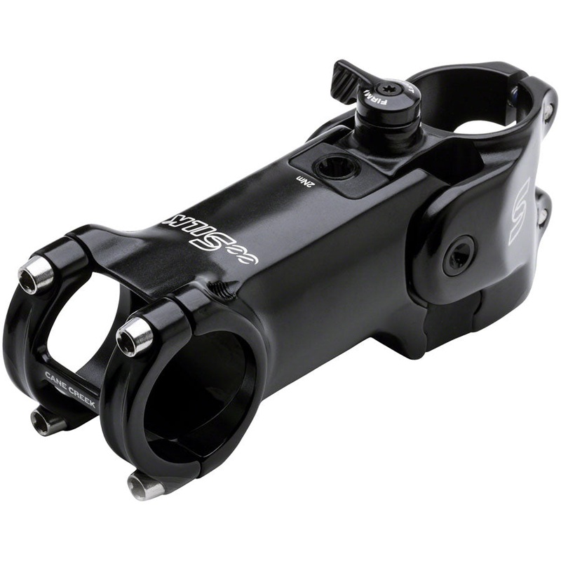 Cane Creek eeSilk Stem – 70mm, 31.8mm, -6, 1 1/8″, Alloy, Black