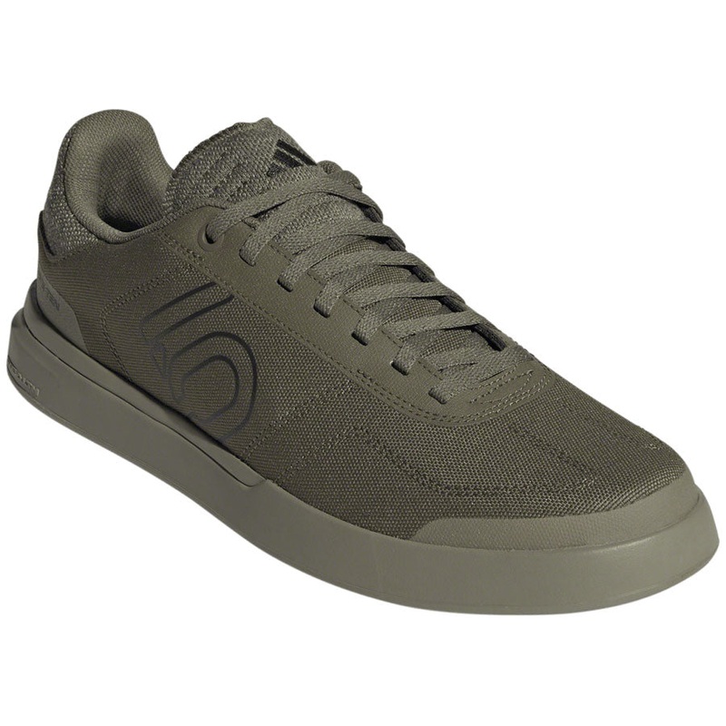 Five Ten Sleuth Deluxe Canvas Flat Shoes – Mens Focus Olive/Core BLK/Orbit Green 11