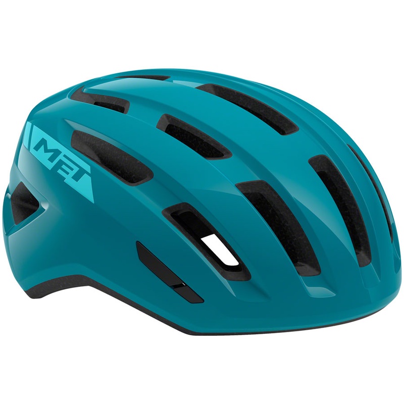 MET Miles Mips Helmet – Teal Glossy Large