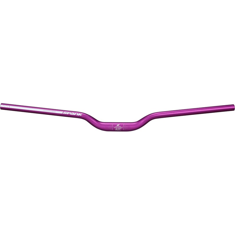 Spank Spoon 800 Handlebar – 31.8mm Clamp 40mm Rise Purple