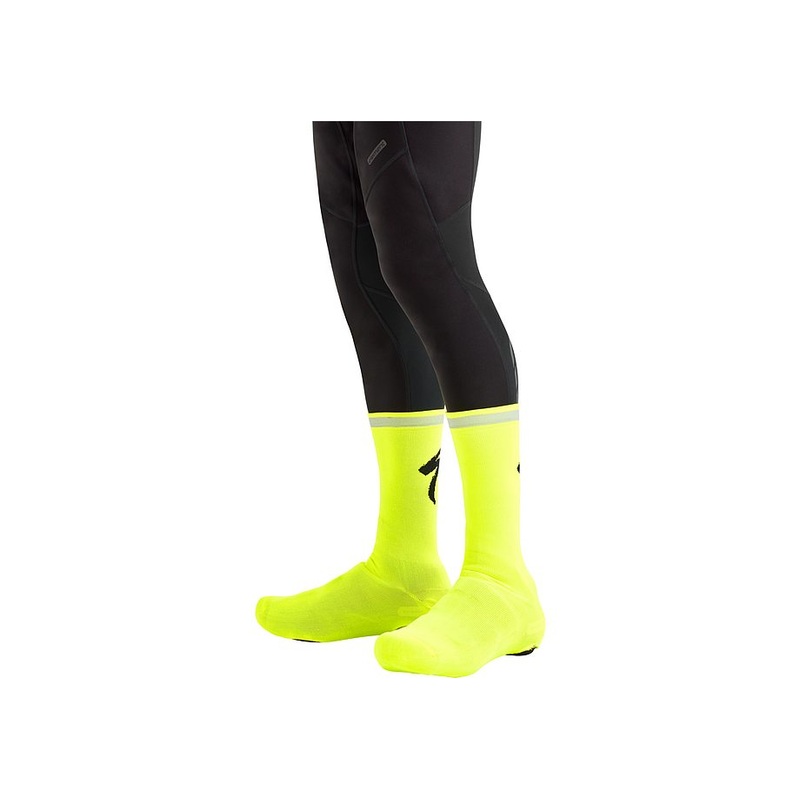 Specialized reflect overshoe sock neon yellow s/m