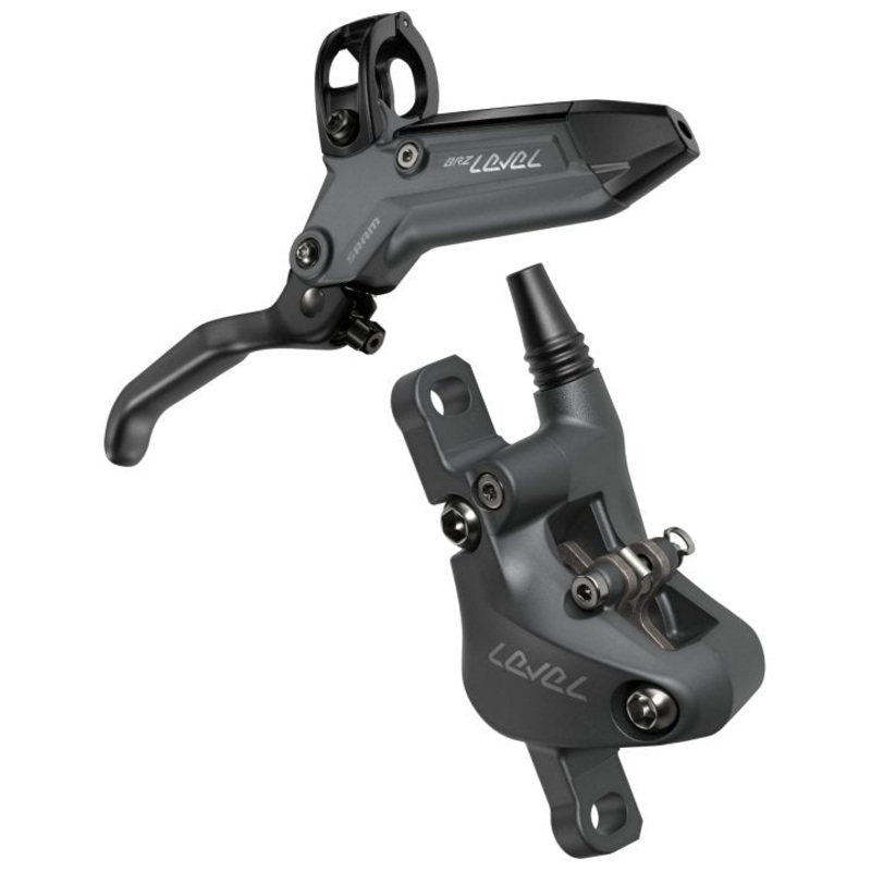 SRAM Level Bronze Stealth 2-Piston Disc Brake and Lever – Front – Dark Polar