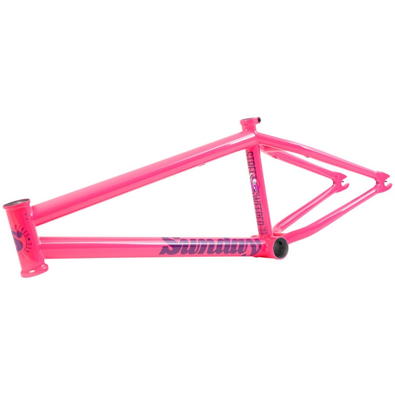 Sunday Street Sweeper BMX Frame – 20.75″ TT Hot Pink