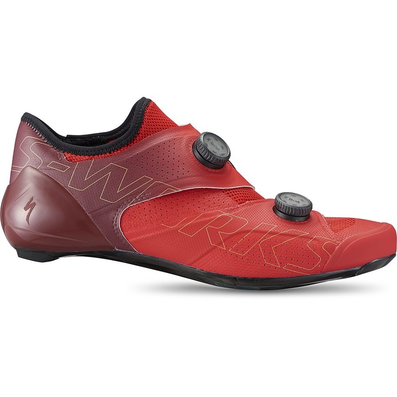 2023 Specialized SW ARES RD SHOE FLORED/MRN 38 Flo Red/Maroon SHOE