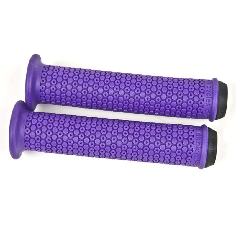 DK Shuko BMX Grips w/ Bar Ends – Flanged – Purple