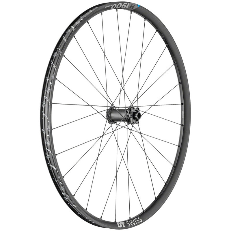 DT Swiss H 1900 Spline 30 Front Wheel – 27.5″, 15 x 110mm, 6-Bolt, Black