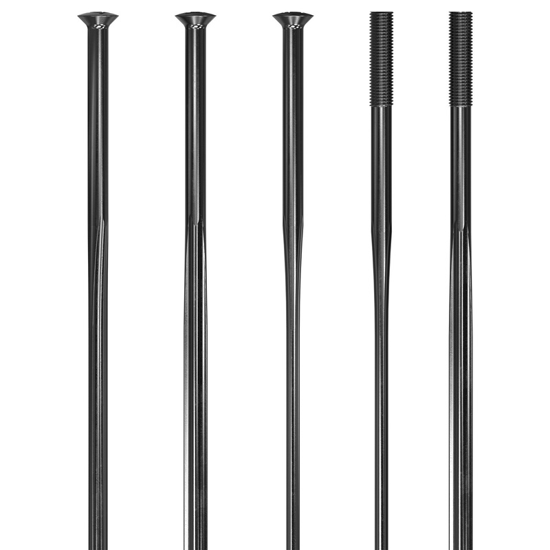 DT Swiss Revolite Bladed Spoke SP  Black 288mm 20/Ct