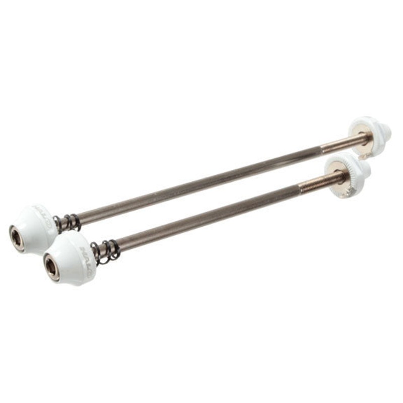 Halo Hex Key Wheel Skewers, F/R, White