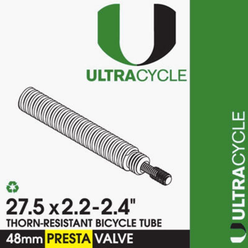 Uc 27.5X2.2-2.4 Tube,Pv,Tr 48Mm Stem, 20 Per Case Triple-Thick/Puncture Resistant  Tubes  27.5” / 584