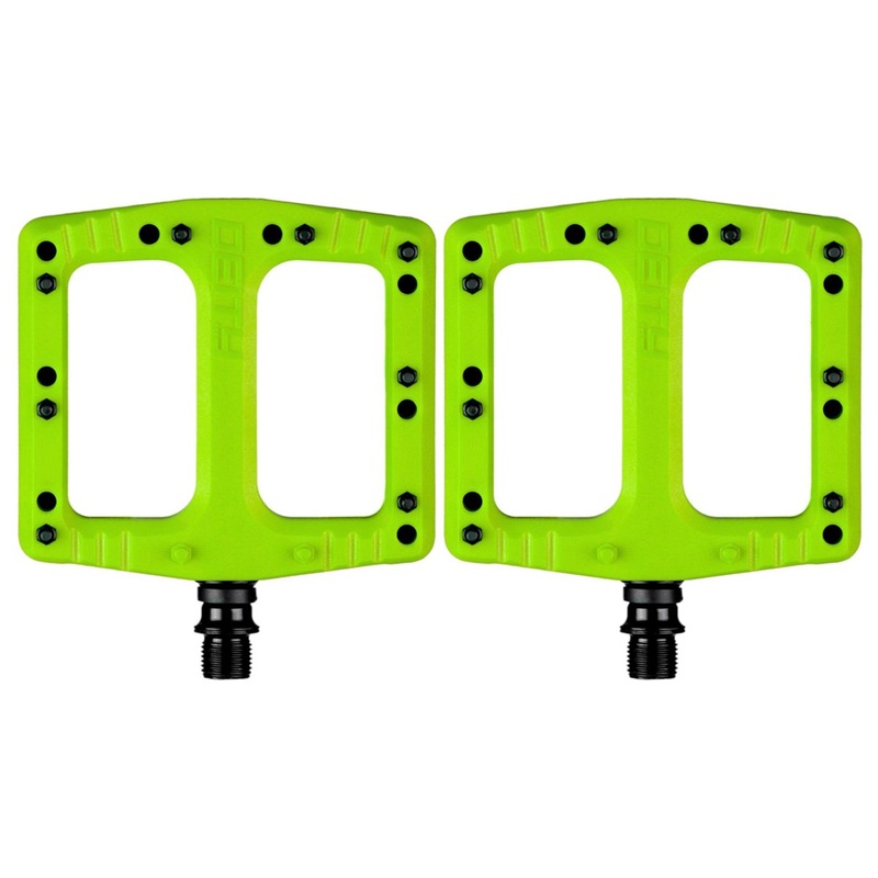 Deity Components Deftrap Platform Pedals – Green