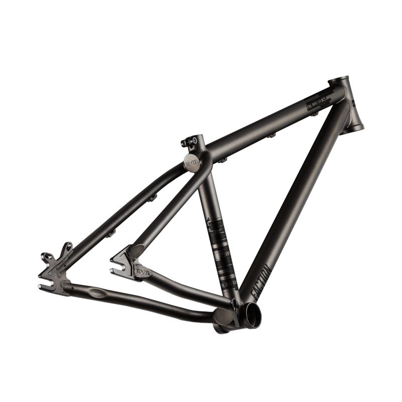 Evil Faction 2 Dirt Jumper Frame Only – Raw Black Rust (S,MD,LG)