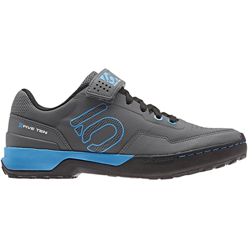 Five Ten Kestrel Lace Mountain Clipless Shoes – Womens Gray Five / Shock Cyan / Core BLK 9