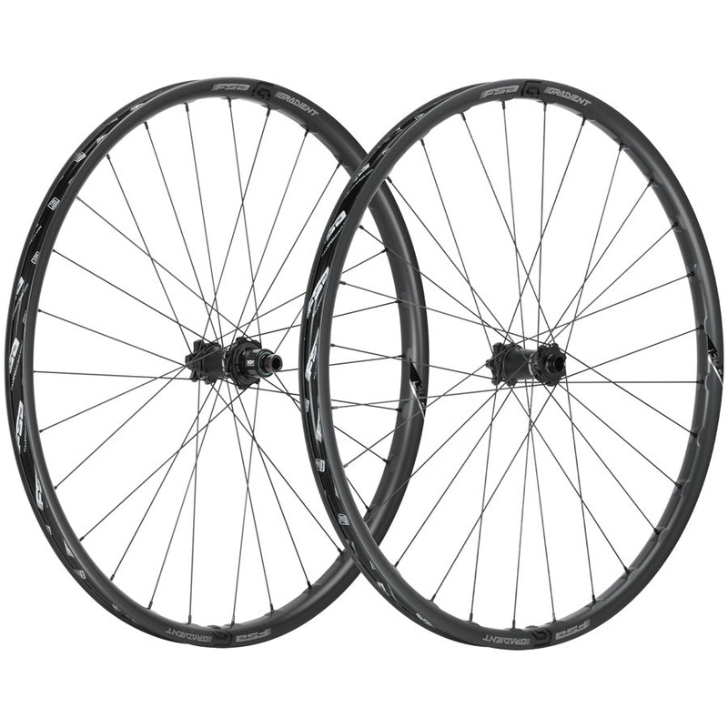 Full Speed Ahead Gradient i30 Carbon Wheelset – 29″ 15 x 110mm/12 x 148mm 6-Bolt XD BLK 28H