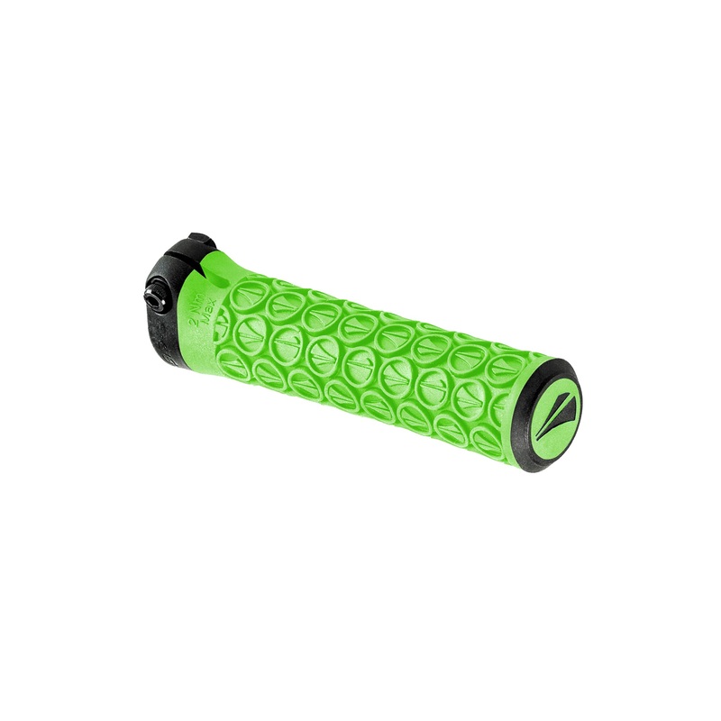 SDG Slater Jr Lock-On MTB Grips – Neon Green/Blk