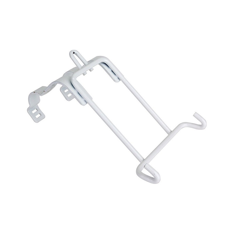 Wald 3033 Quick Release Basket Bracket – White