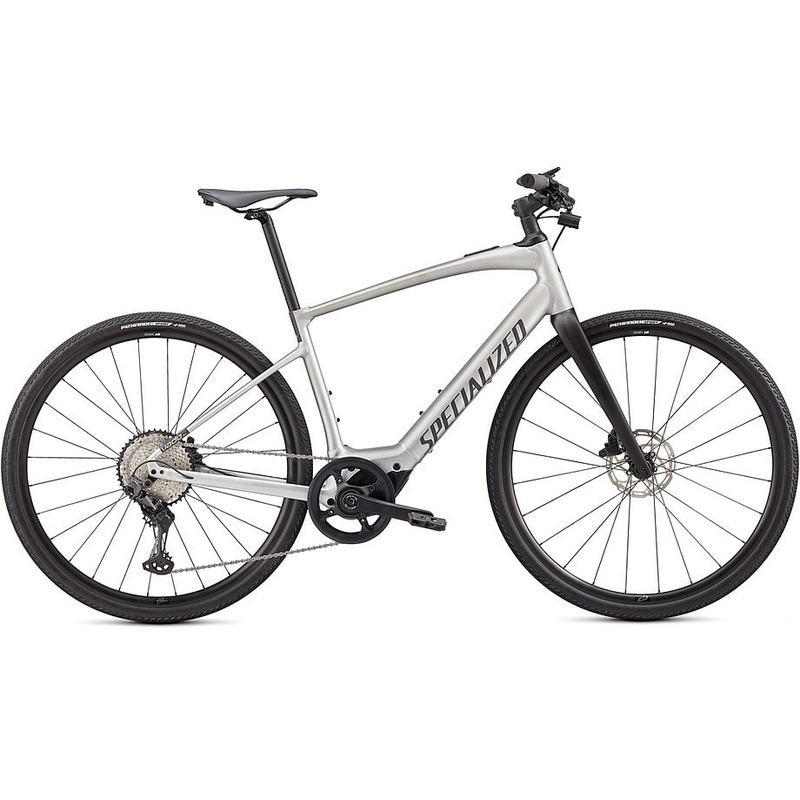 2021 Specialized vado sl 5.0 bike brushed aluminum / black reflective xl