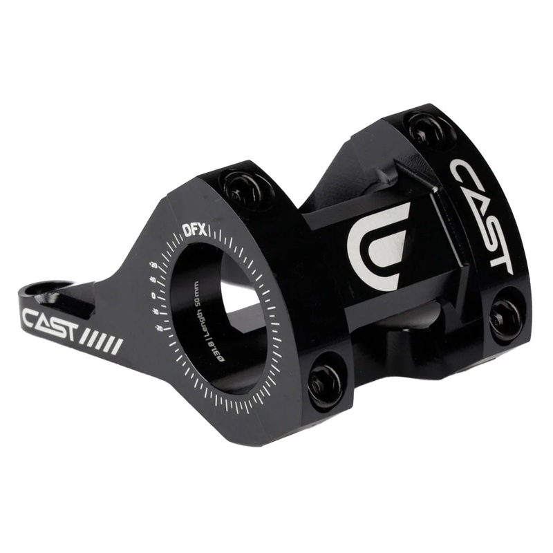 Cast DH Freeride Direct Mount Stem 31.8mmx45mm Black