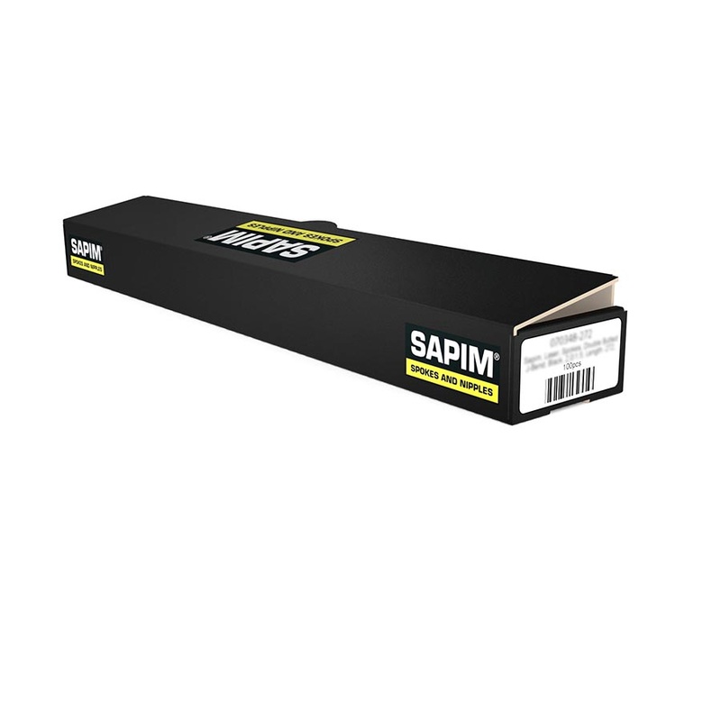 Sapim Race Spokes Double Butted J-Bend Black 2.0/1.8 Length: 254 100pcs