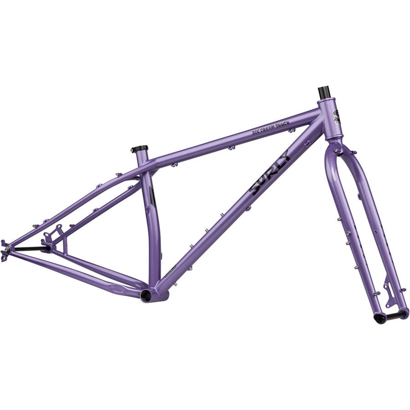 Surly Ice Cream Truck Frameset – 26″ Steel Taro Milk Tea X-Large