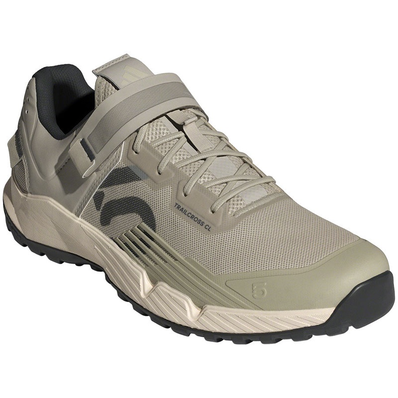Trailcross Mountain Clipless Shoes – Mens Putty Gray/Carbon/Wonder White 11