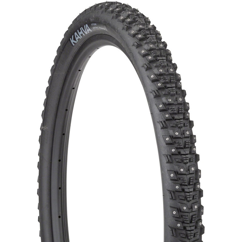45NRTH Kahva Tire – 29 x 2.25, Tubeless, Folding, Black, 60tpi, 252 Concave Carbide Studs